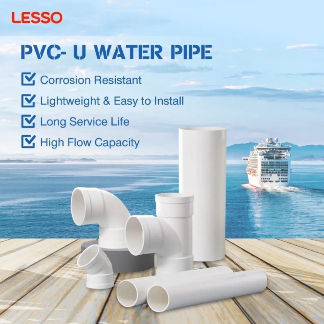 Tubes PVC-U pour l'eau