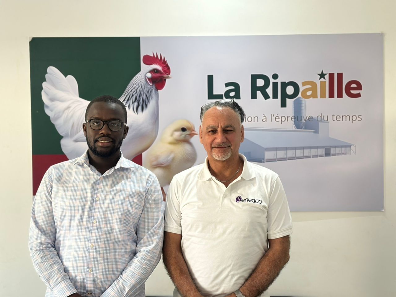 La Ripaille — the manager and his Senedoo consultant