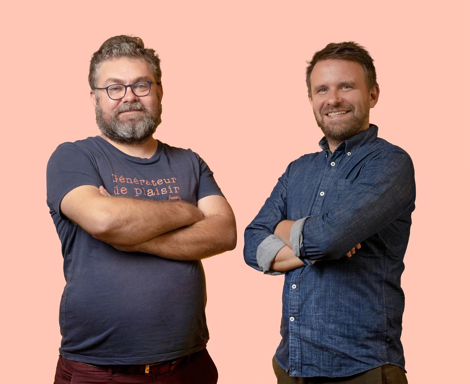 Aymeric Austry et Benoît Dorsemaine, fondateurs de Wallace