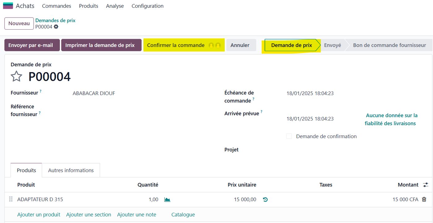Le circuit d'approbation des demandes d'achat