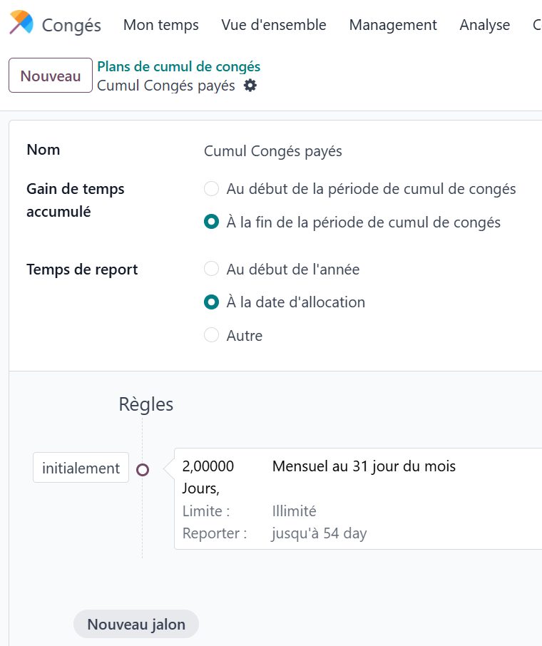 La gestion des congés payés et des absences