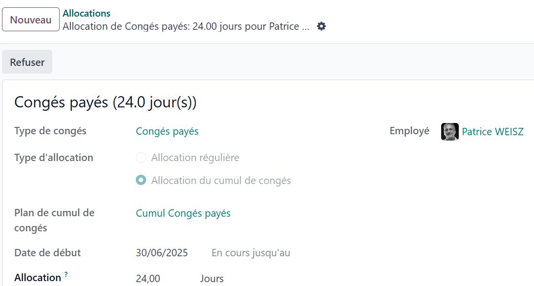 La gestion des congés payés et des absences