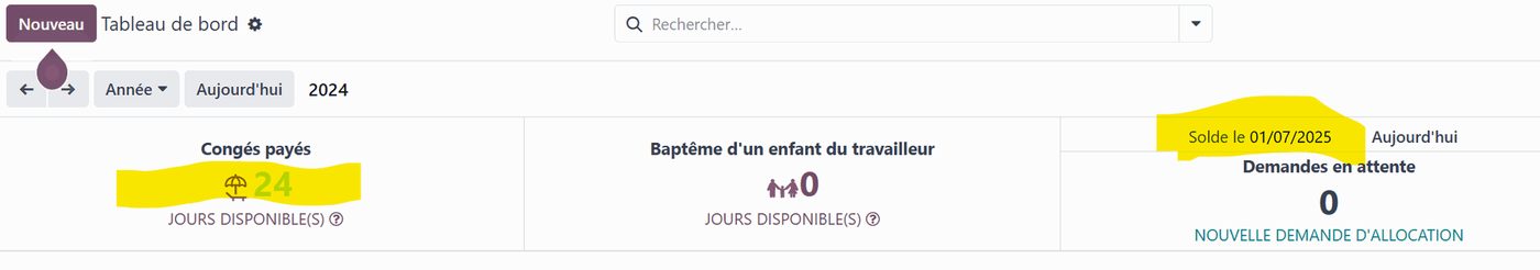 La gestion des congés payés et des absences
