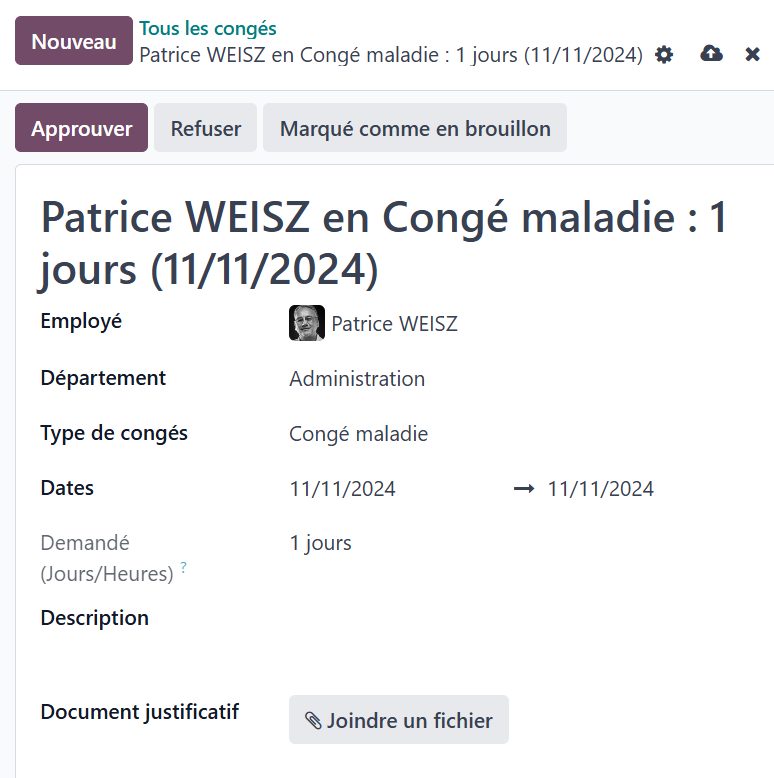 La gestion des congés payés et des absences